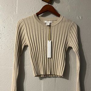 House Of Harlow - Ribbed Longsleeve Top